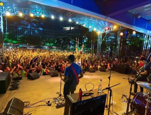 Authentic Noiz Pro Sounds and Lights proud and loud user of various Turbosound speakers at Bestlink College of the Philippines 18th Founding Anniversary – Rockfest 2020